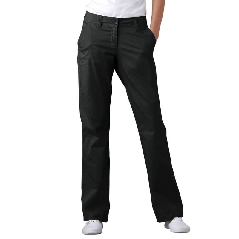 Ellos レディース ボトムス カジュアルパンツ ブーツカット プラスサイズ ブーツ ellos Plusize Stretchino MidRise Classic Bootcut Pants B