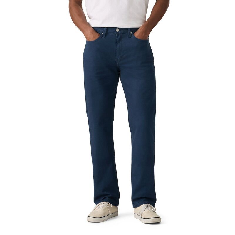 リーバイス レディース ボトムス デニムパンツ Mens Levis 514 Straight Fitwill Pants Navy Blazer ネイビー