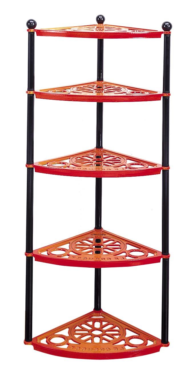 ルクルーゼ ポットスタンド 高さ 89cm オレンジ