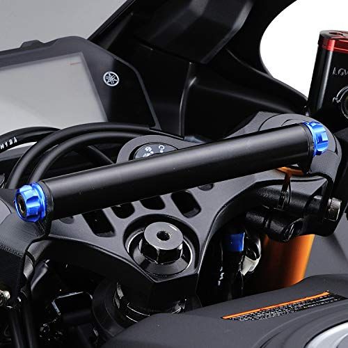 デイトナ(Daytona) YZF-R25/YZF-R3(19-22)専用 クランプバー マルチバーホルダー ブルー 17859as d7e4977d