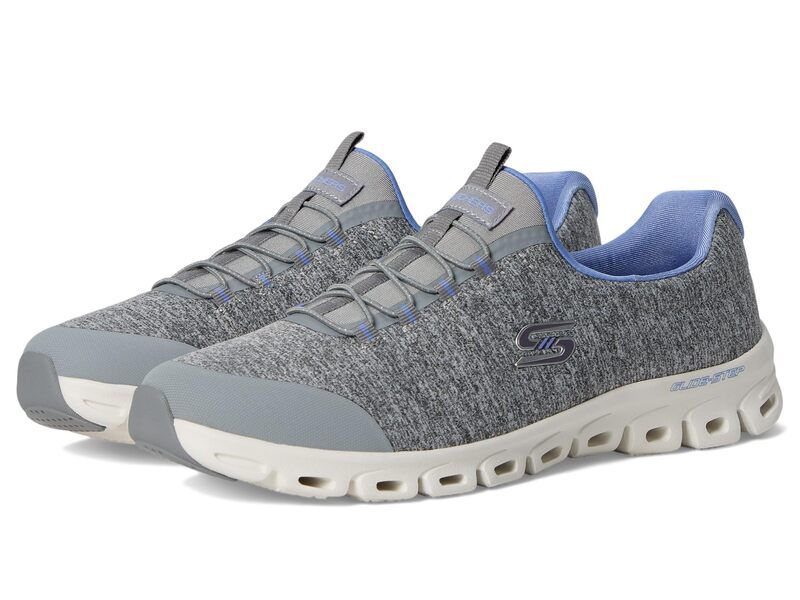スケッチャーズ レディース シューズ スニーカー SKECHERS Glide Stepersistence Grey Blue グレー