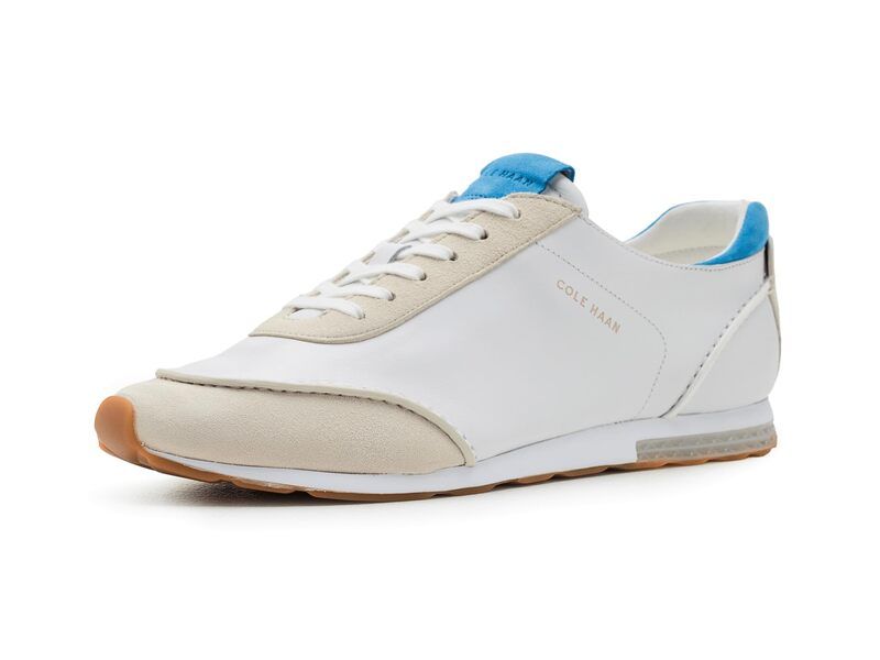 コールハーン レディース シューズ スニーカー Cole Haan GrandPro LP Runner Energyweave White LeatherAzure Suede ホワイト