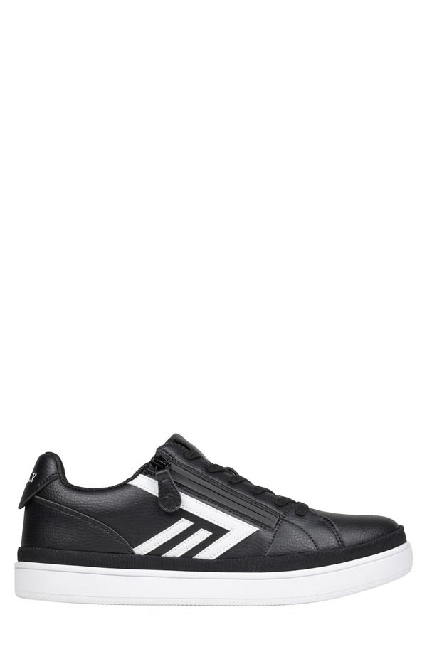 ビリーフットウェア メンズ シューズ スニーカー BILLY Footwear Classic Low Double Zip Sneaker BlackWhite ホワイト