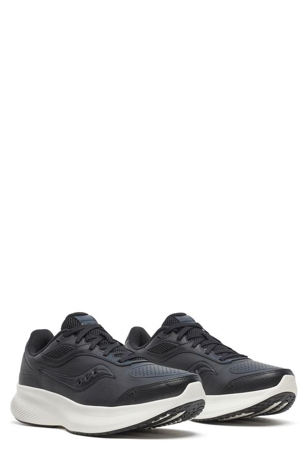 サッカニー メンズ シューズ スニーカー Saucony Integrity Metro Walking Sneaker Black ブラック