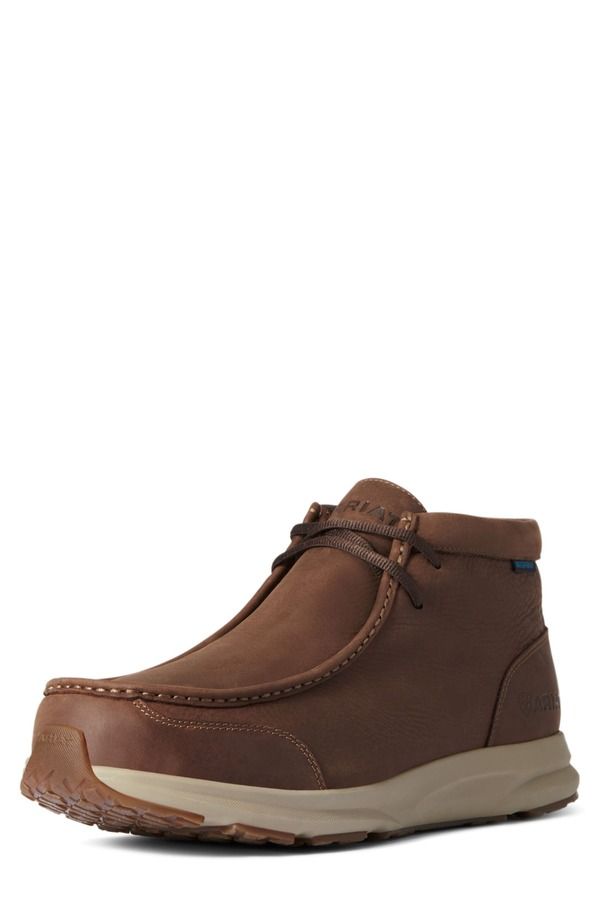 アリアト メンズ シューズ ブーツ・レインブーツ Ariat Spitfire H2O Waterproof Chukka Boot Reliable Brown ブラウン