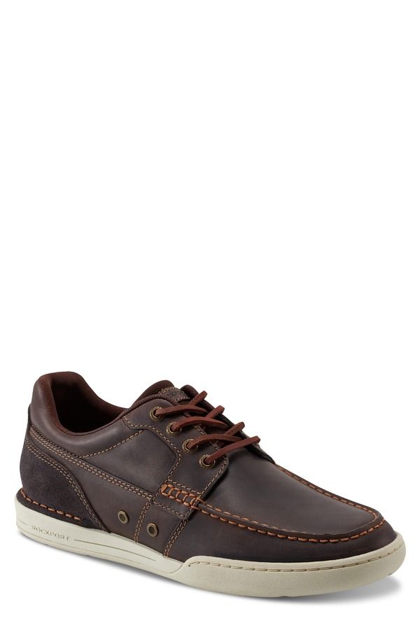 ロックポート メンズ シューズ スニーカー Rockport Wentworth Sneaker Dark Brown ブラウン