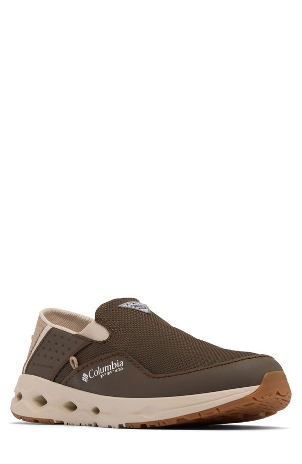 コロンビア メンズ シューズ スニーカー Columbia PFG Bahama X SlipOn Sneaker Mud Oxford Tan タン