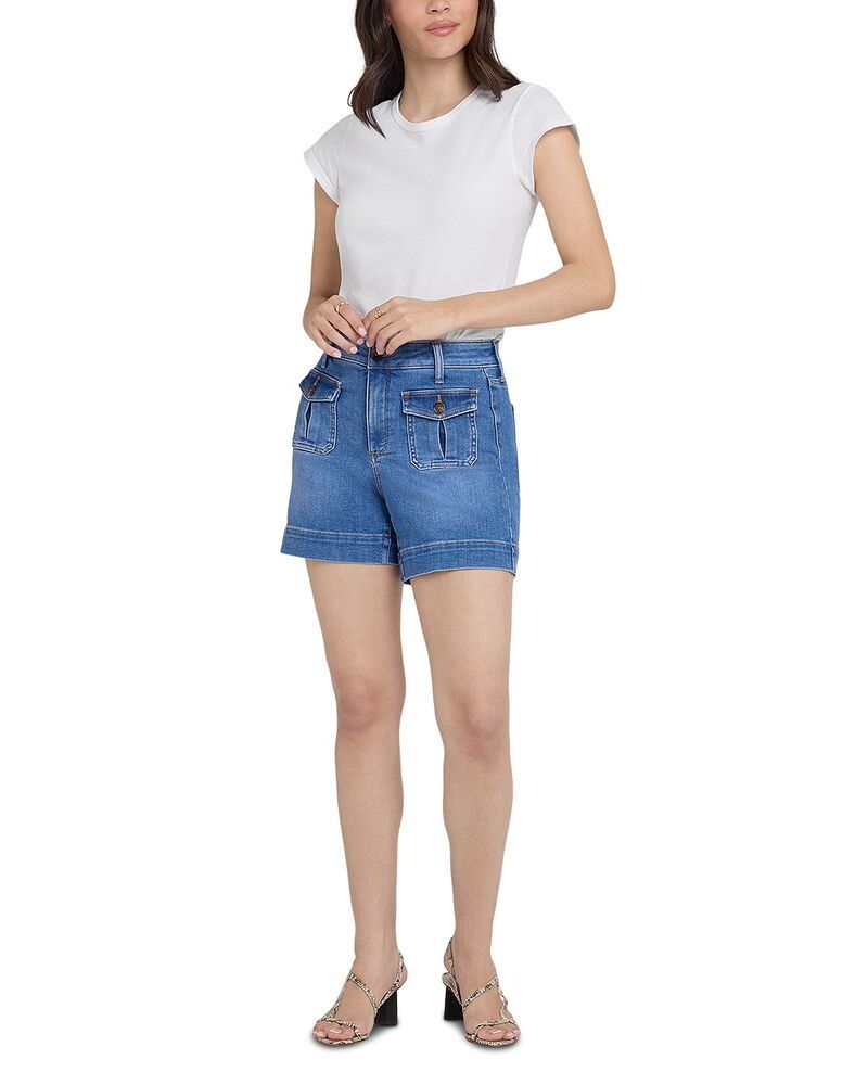 エヌワイディージェイ レディース ボトムス ハーフパンツ・ショーツ ショートパンツ デニム NYDJ NYDK Berkyn Relaxedenim Shorts Paradise Blue Para
