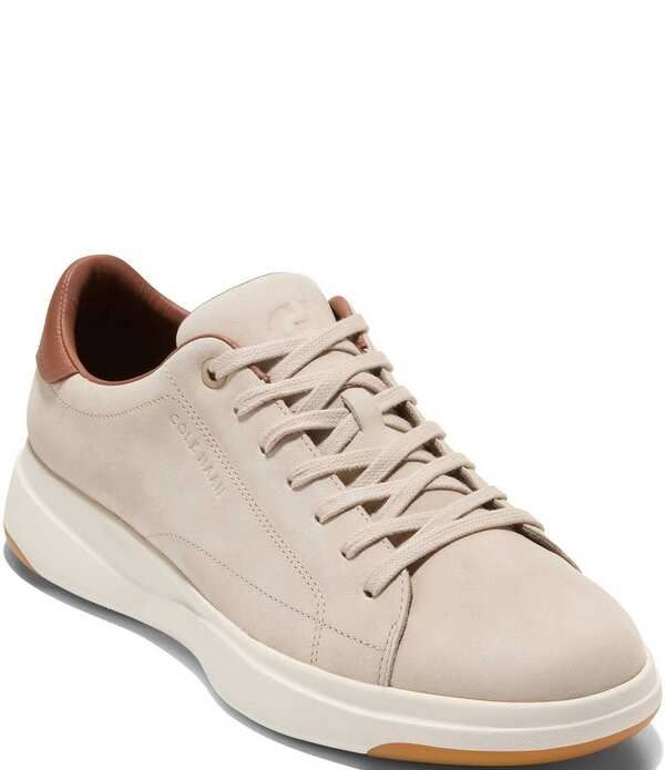 コールハーン メンズ シューズ スニーカー Cole Haan Mens GrandPro Tennis 20 Sneakers Oxford TanBritish TanIvory アイボリー