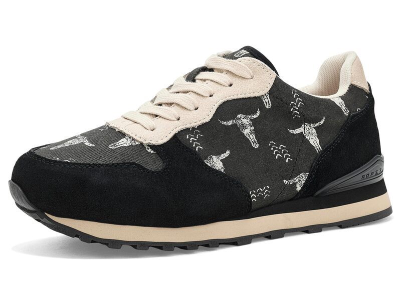 ローパー レディース シューズ スニーカー Roper Giddyup Longhorn Black ブラック