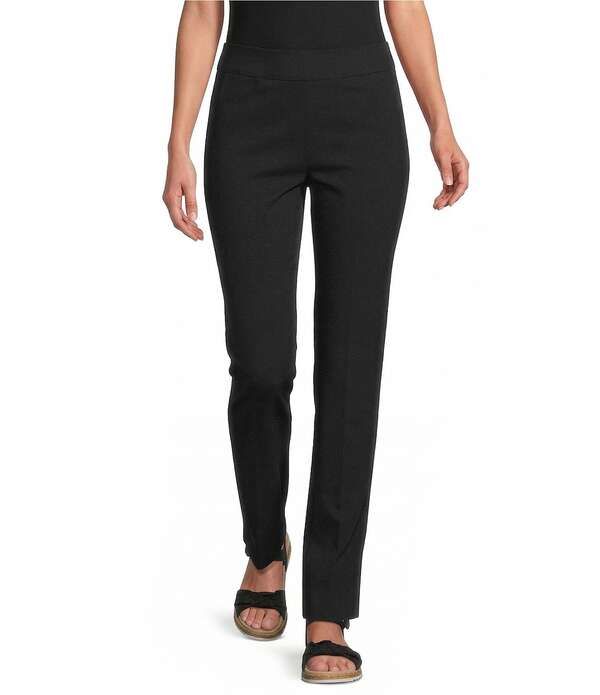 アリソン デイリー レディース ボトムス カジュアルパンツ ストレート プチ Allison Daley Petite Size Stretch PullOn Straight Leg Pants B
