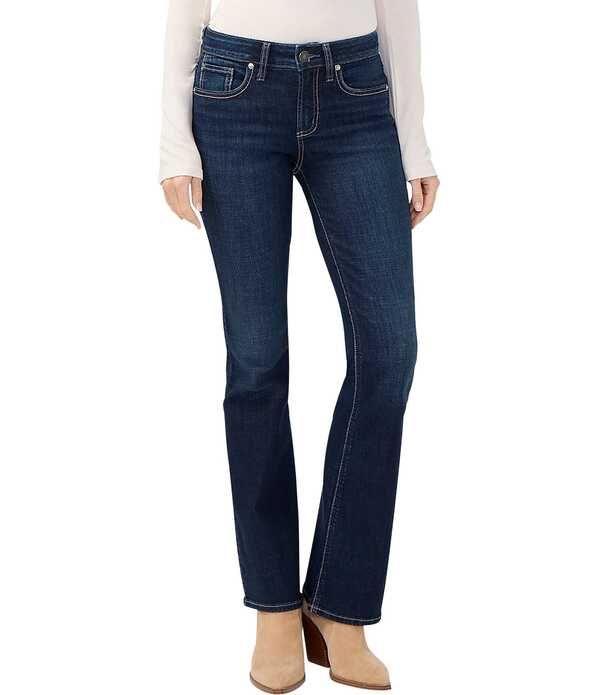シルバー ジーンズ レディース ボトムス デニムパンツ ブーツカット ブーツ Silver Jeans Co Suki Curvy Fit Bootcut Jeans Eversley