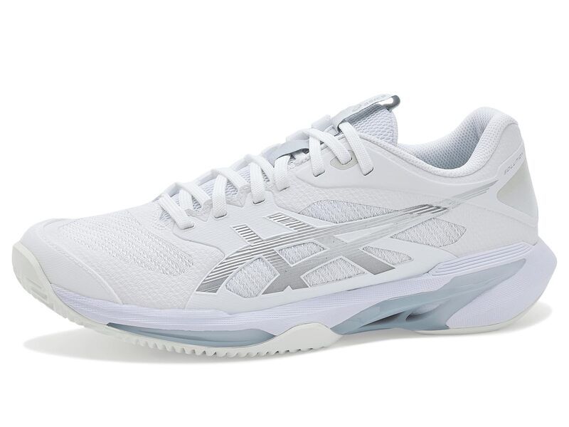アシックス レディース シューズ スニーカー Asicsolution Speed FF 4 Clay WhitePure Silv ホワイト