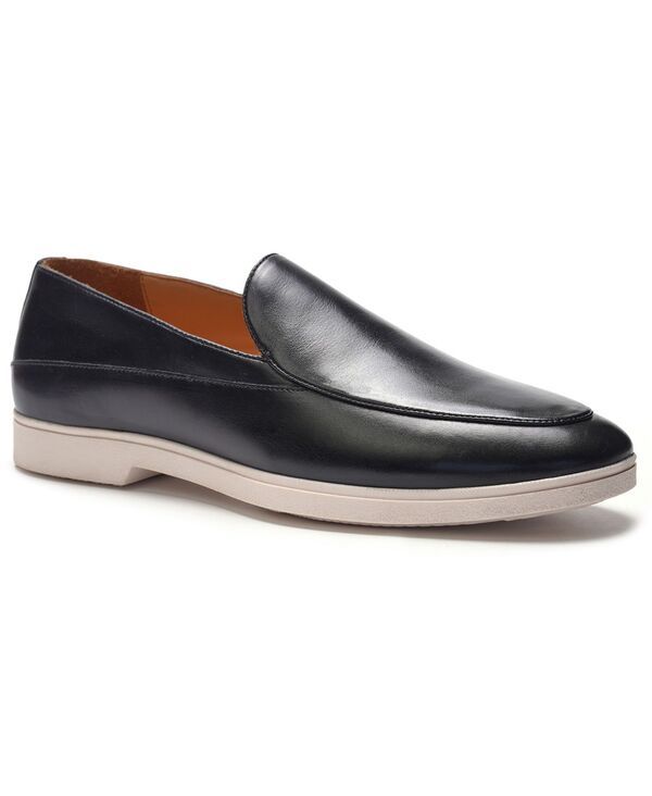 アンソニー ヴィア メンズ シューズ スリッポン・ローファー Anthony Veer A Veer Mens Willow SlipOn Loafers Black ブラック