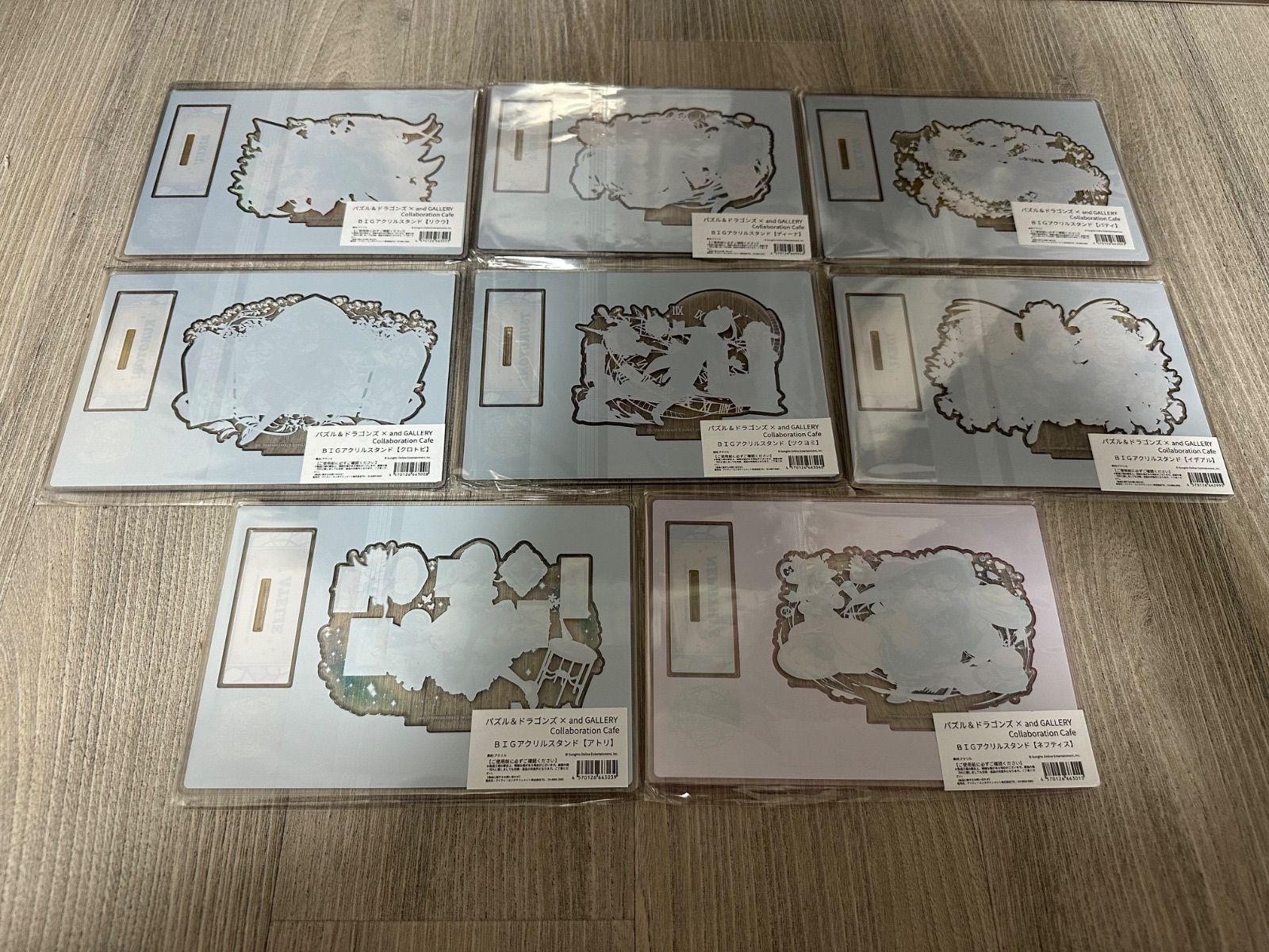 パズドラ アクリルスタンド パズドラカフェ前半 コンプリート - メルカリ