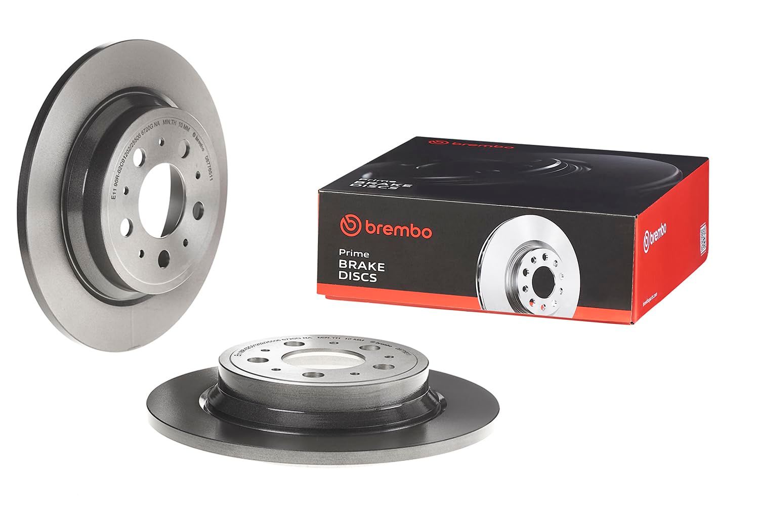 新品 brembo 08 7765 11 uv コーティング ソリッド リアブレーキロータ ボルボ oe 94341674