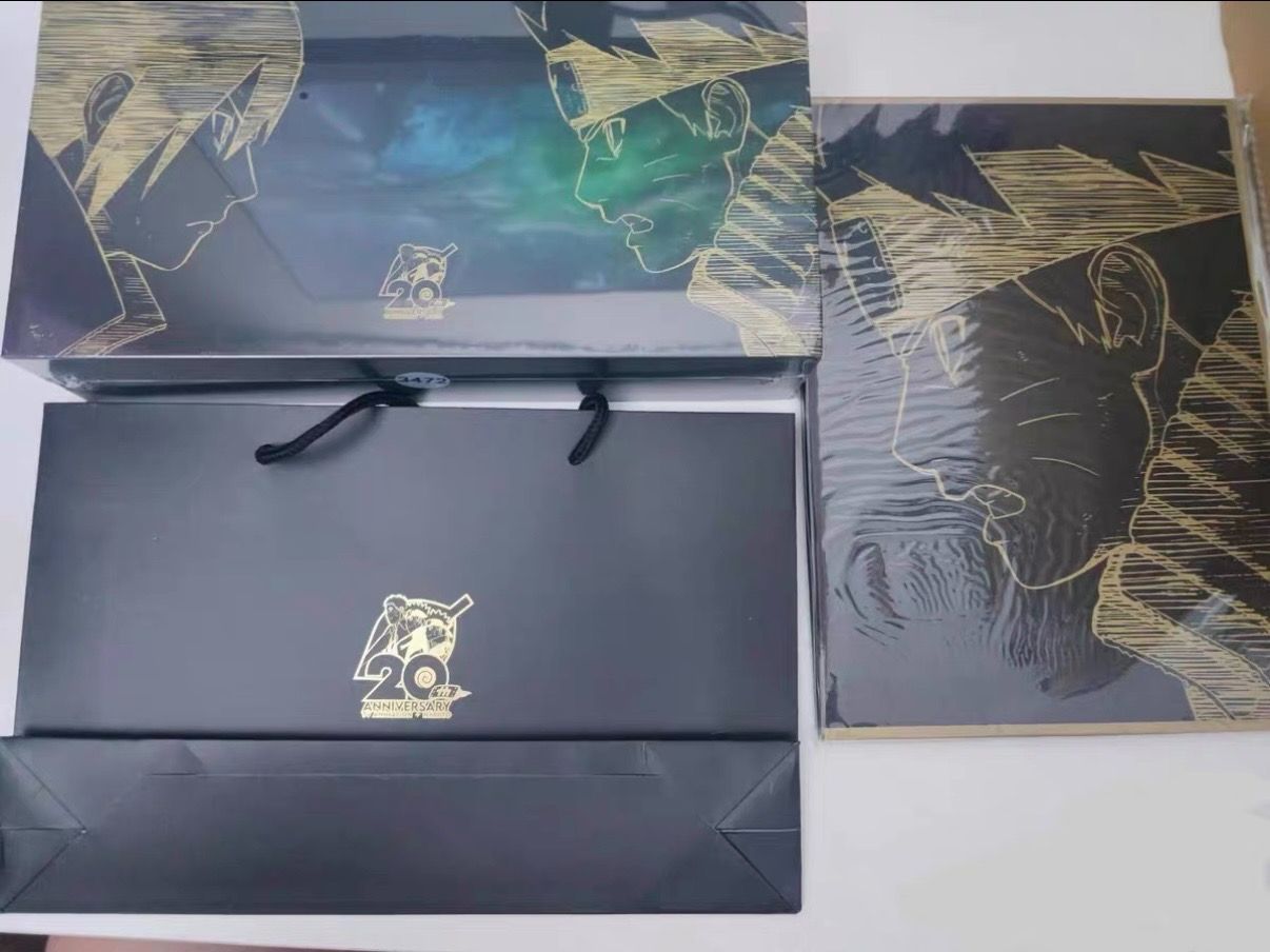 NARUTO 20周年記念 金属風カードギフトボックス メタルカード KAYOU