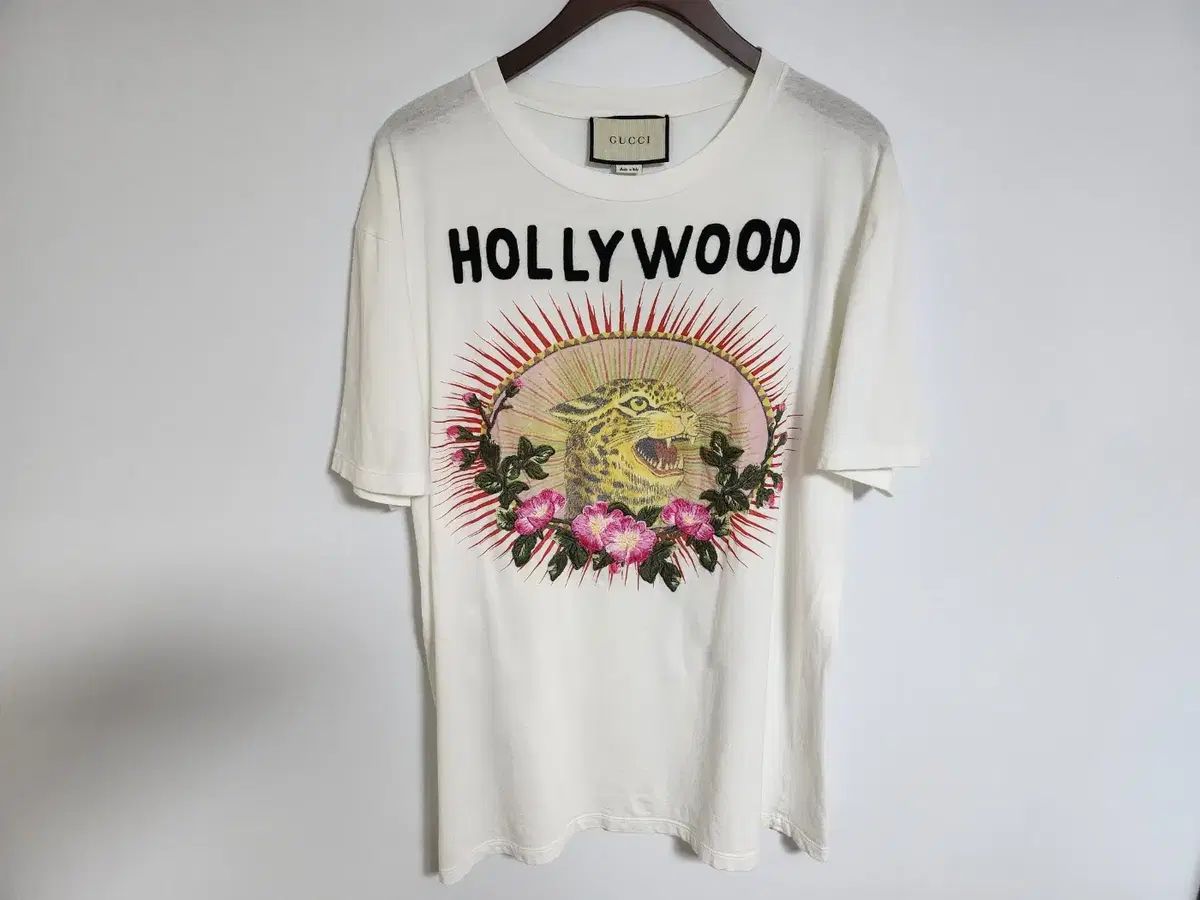 L グッチ ハリウッド タイガー 半袖Tシャツ 469307