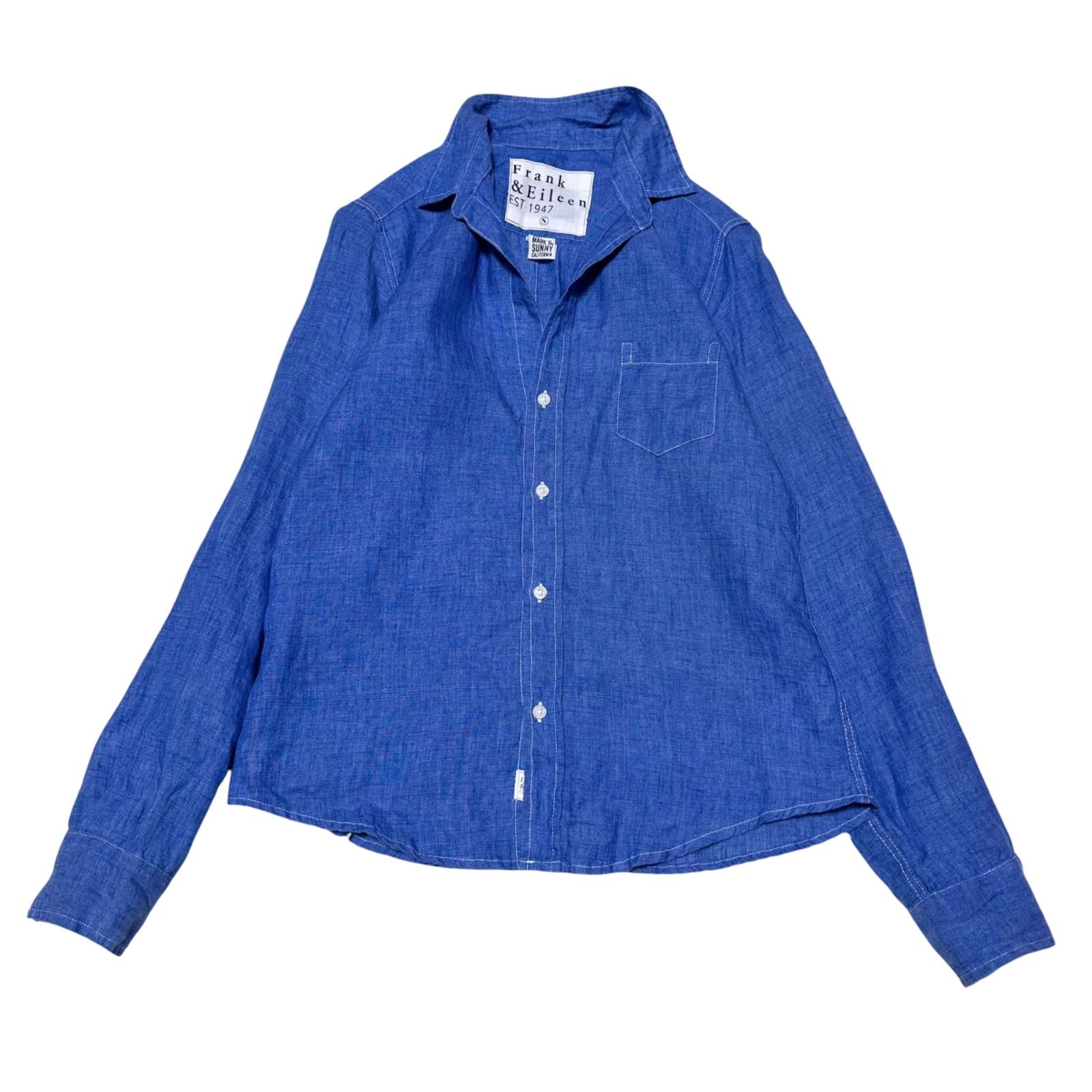 極美品 FRANK&EILEEN フランクアンドアイリーン リネン100% BARRY