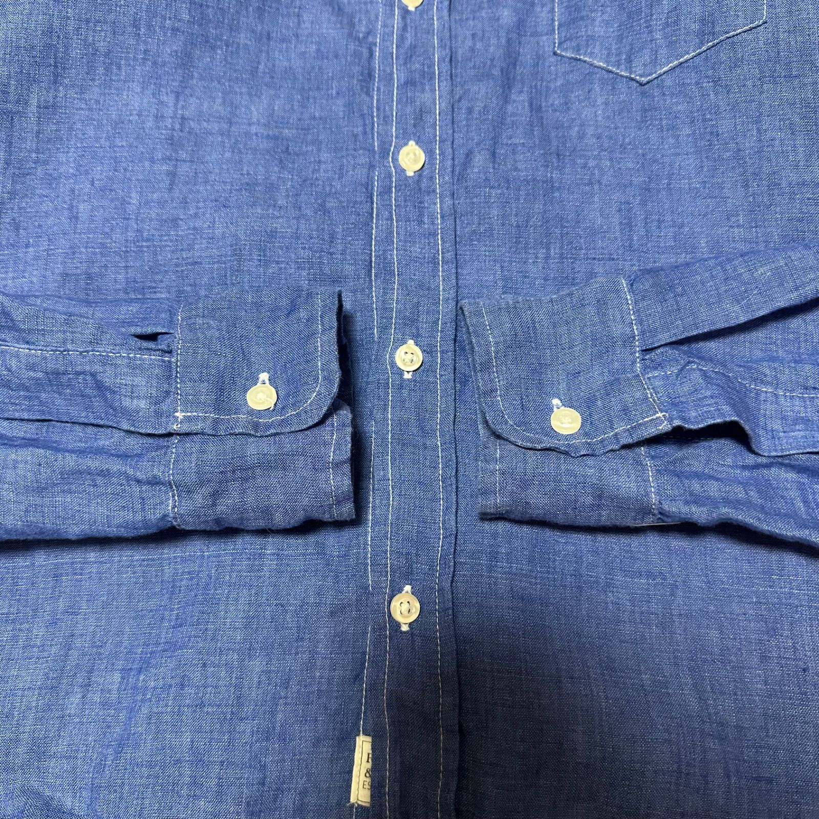 極美品 FRANK&EILEEN フランクアンドアイリーン リネン100% BARRY