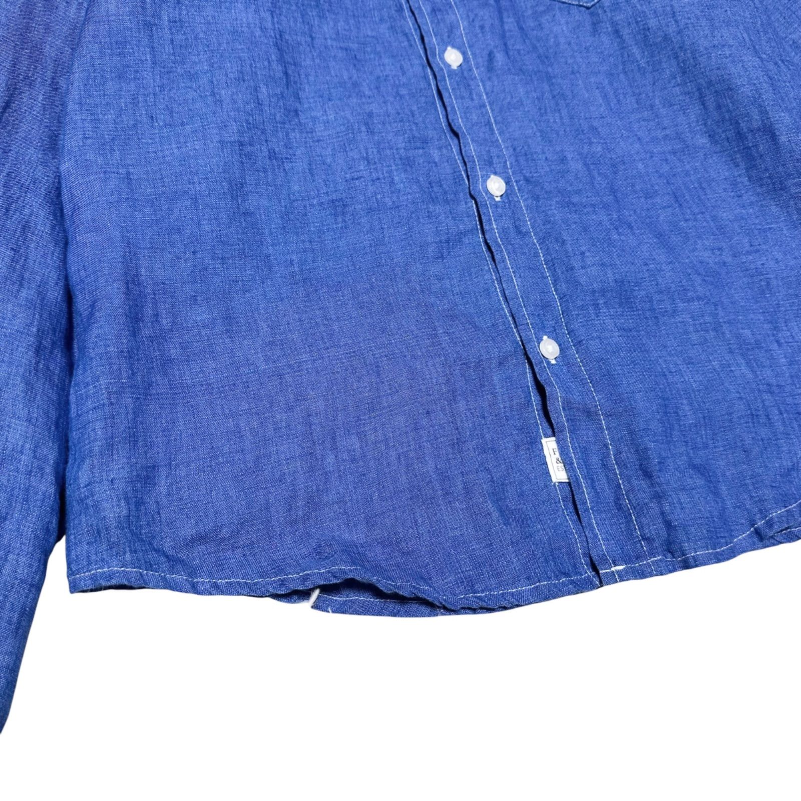 極美品 FRANK&EILEEN フランクアンドアイリーン リネン100% BARRY