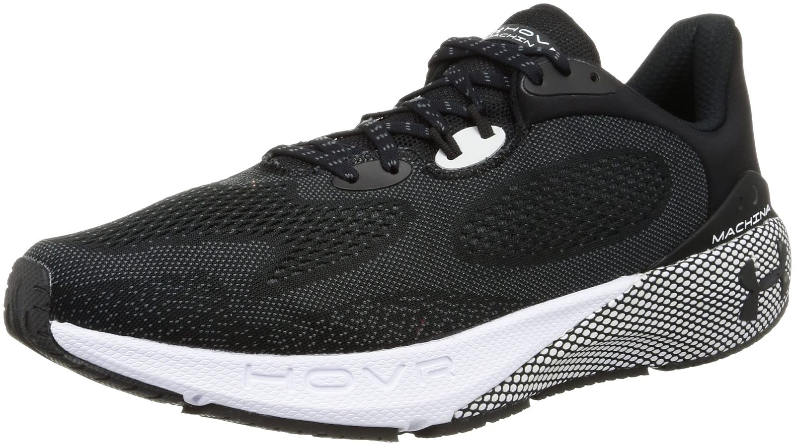 [Under Armour] UA HOVR Machina 3 [Black / White / Black] [26.5 cm]