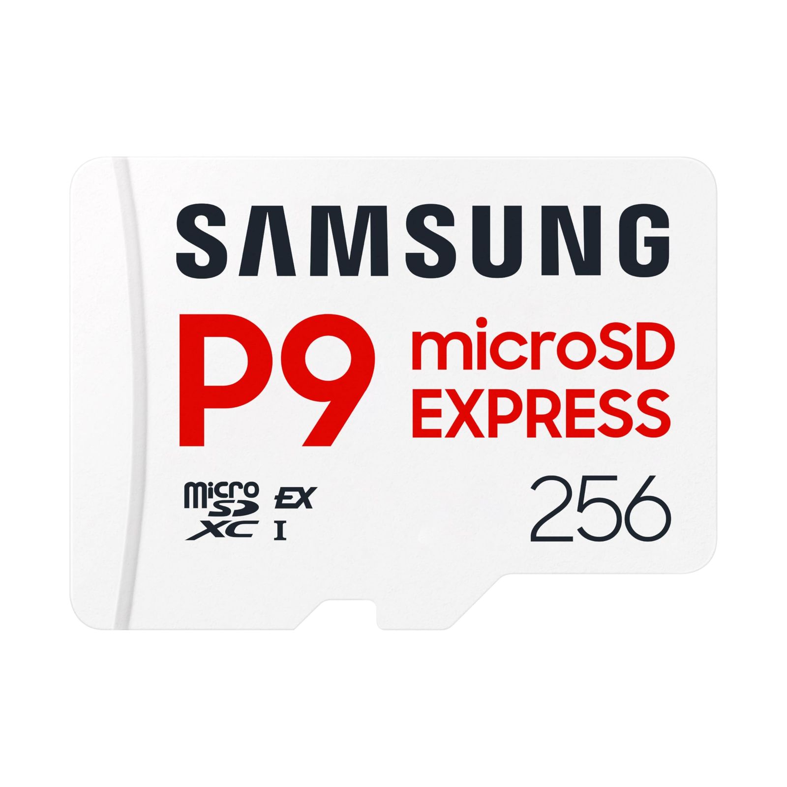 Samsung P9 Express microSD Expressカード、256GB microSDXCメモリーカード、最大800MB/秒、Nintendo-Switch 2用 (MB MK256T/ [ホワイト] [256GB] [P9 Express。]