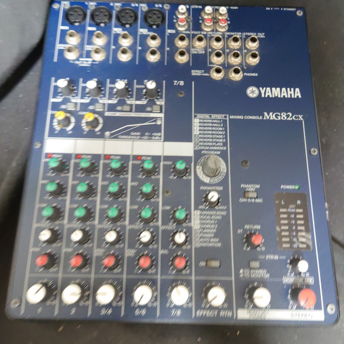 楽器・機材 YAMAHA MG82CX アナログミキサー 動作品 本体のみ 8