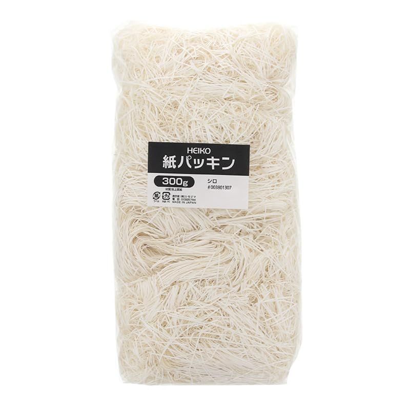 新品 ヘイコー (Heiko) 緩衝材 紙パッキン 003801307 白 1袋300g入り 1セット (18袋) 【ケース販売】 16,221円