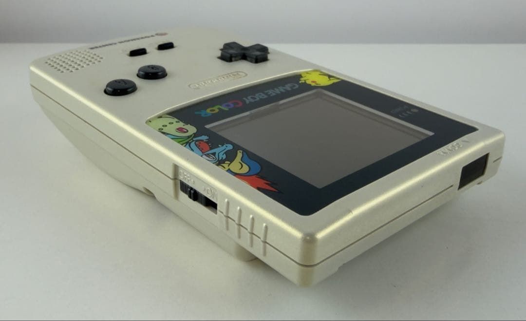 美品 ゲームボーイカラー ポケモンセンター 本体 ポケモン金銀発売記念 正規品 Nintendo GAMEBOYCOLOR