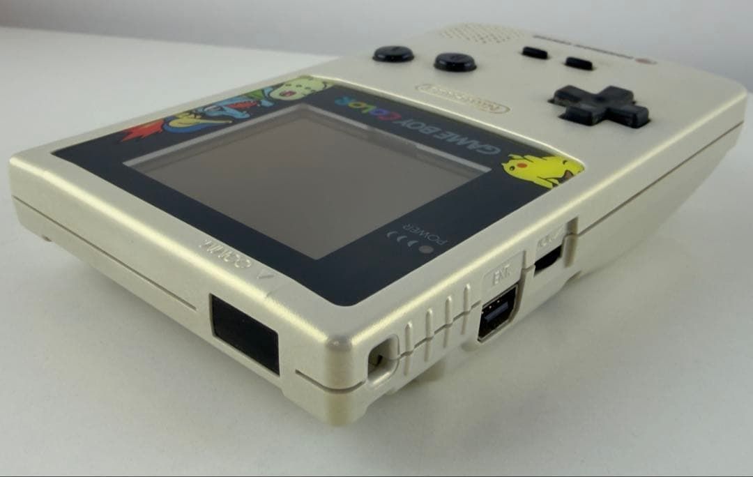 美品 ゲームボーイカラー ポケモンセンター 本体 ポケモン金銀発売記念 正規品 Nintendo GAMEBOYCOLOR