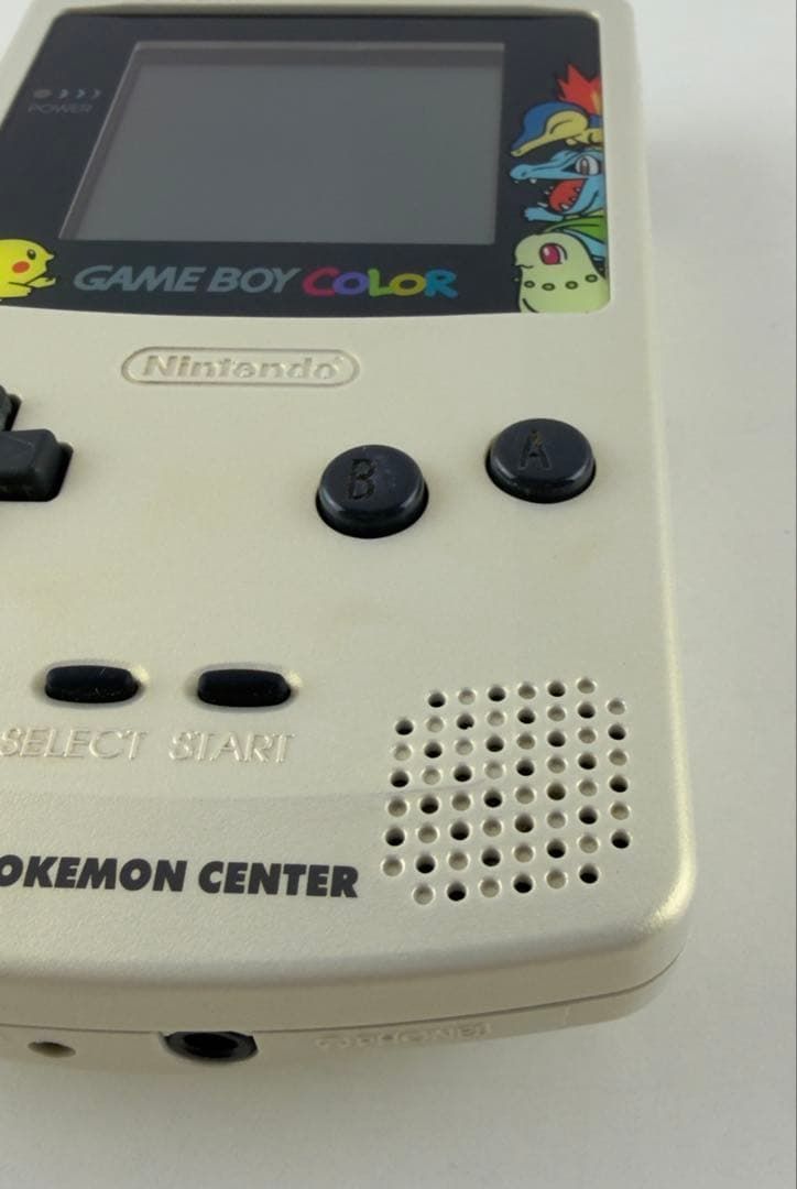 美品 ゲームボーイカラー ポケモンセンター 本体 ポケモン金銀発売記念 正規品 Nintendo GAMEBOYCOLOR