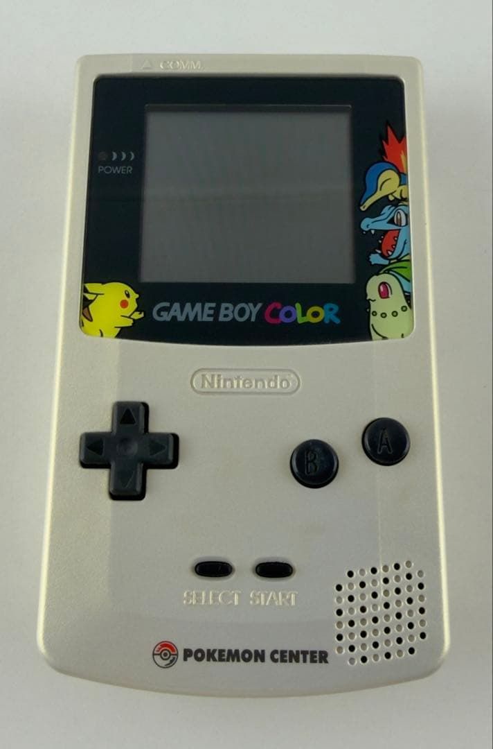 美品 ゲームボーイカラー ポケモンセンター 本体 ポケモン金銀発売記念 正規品 Nintendo GAMEBOYCOLOR