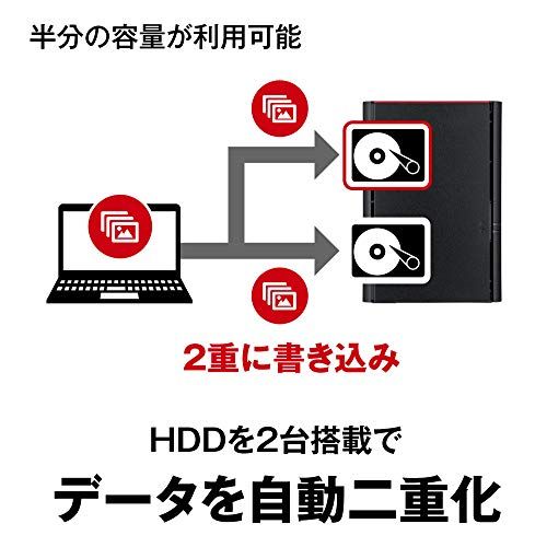 バッファロー BUFFALO NAS スマホ/タブレット/PC対応 ネットワークHDD