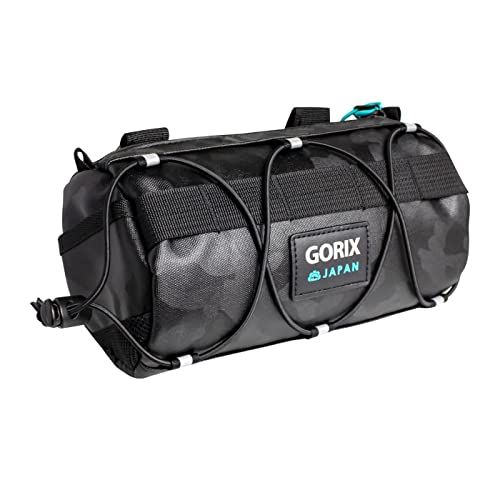 GORIX(ゴリックス)フロントバッグ 自転車 おしゃれ 防水撥水 紐付きシリンダー ロードバイク (GX-AMIGO) 自転車バッグ ハンドルバッグ 反射リフレクター フロントばっぐ フレームバッグ おしゃれ クロスバイク 自転車通勤 街乗 f795a733
