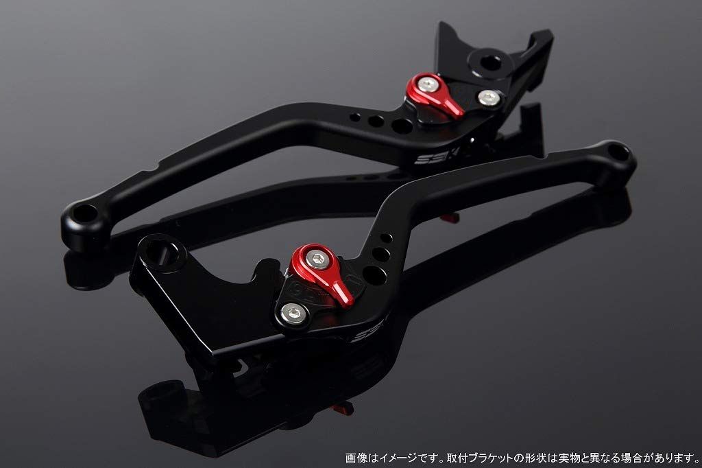 新品 SSK アジャストレバー スタンダードロング レバー本体カラー:マットブラック アジャスターカラー:マットレッド CBR1000RR 2017-
