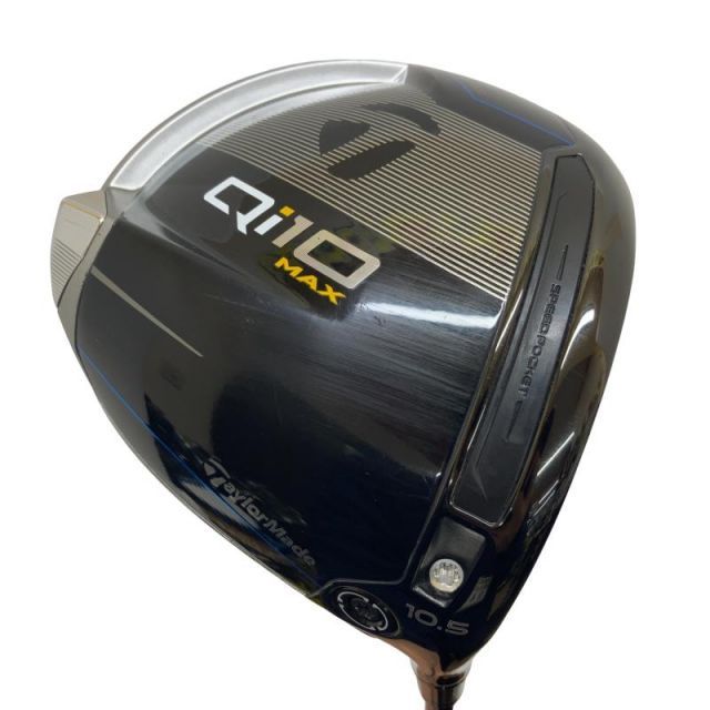 【中古】 テーラーメイド Qi10 MAX 10.5° ドライバー DR Diamana BLUE TM50(Qi10 DR) (フレックスS) メンズ 男性用 右利き 右用 Cランク ゴルフクラブ
