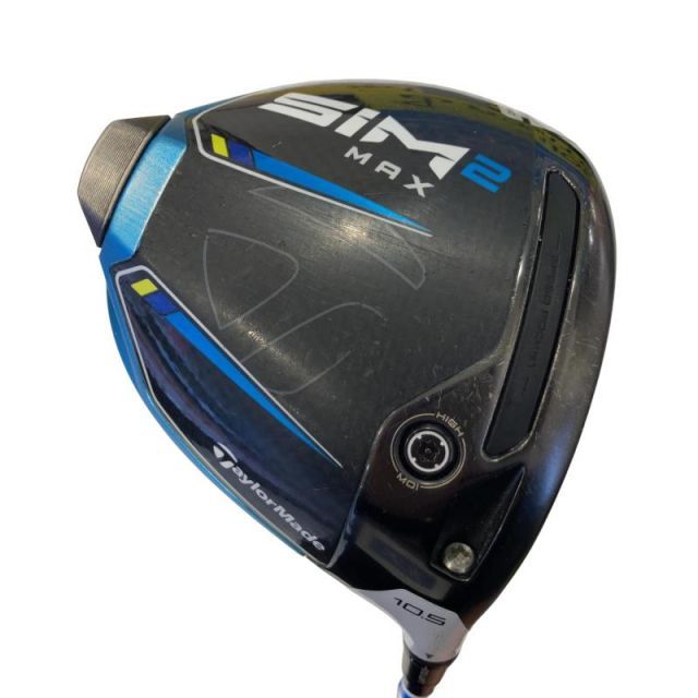 【中古】 テーラーメイド SIM2 MAX 10.5° ドライバー DR TENSEI BLUE TM50(SIM2 DR) (フレックスS) メンズ 男性用 右利き 右用 Cランク ゴルフクラブ