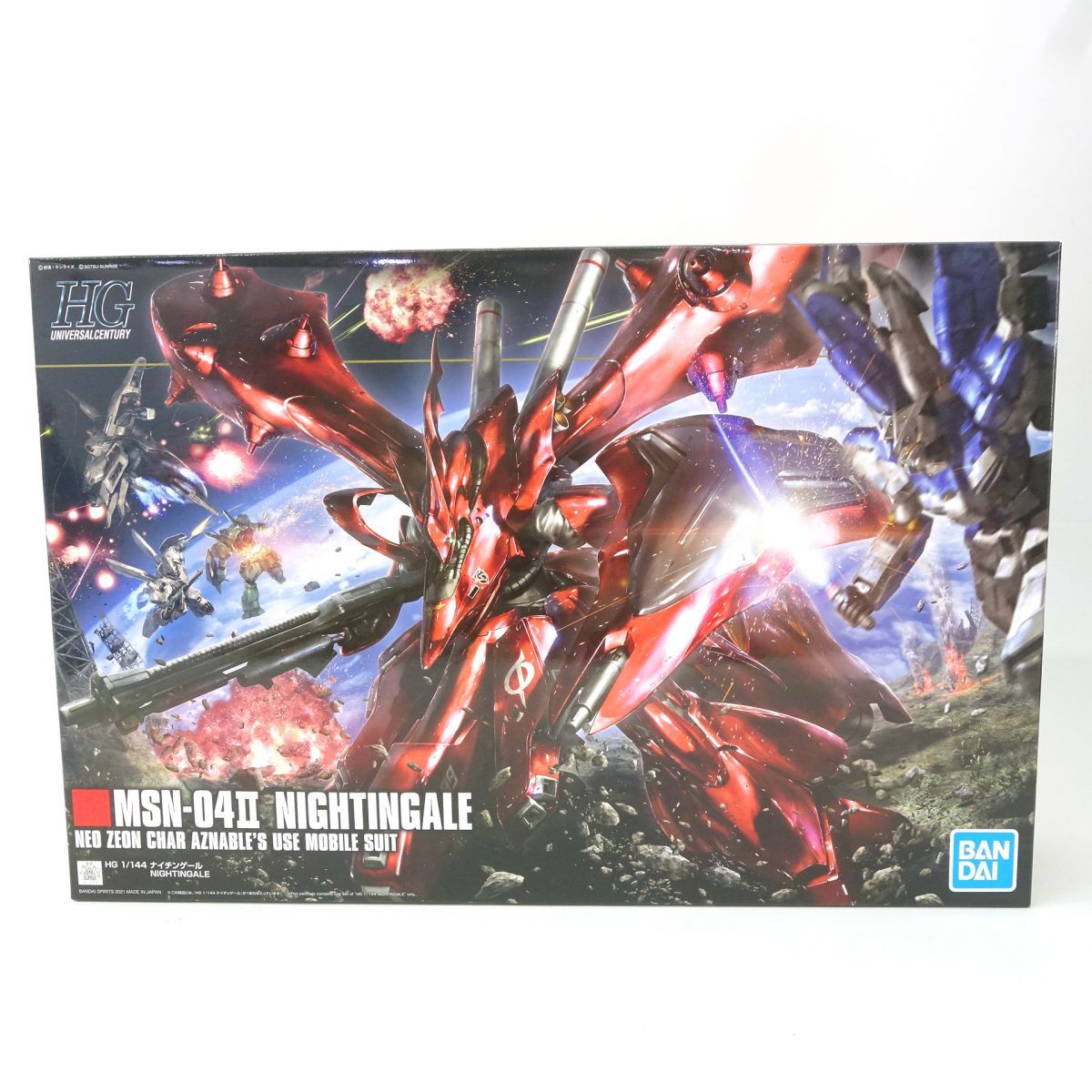【未組立】HGUC 1/144 機動戦士ガンダム 逆襲のシャア ベルトーチカ・チルドレン ナイチンゲール プラモデル ※内袋未開封