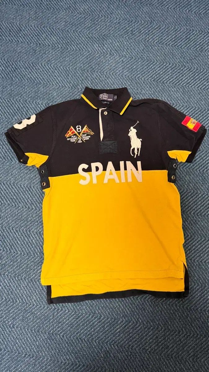 POLO RALPH LAUREN ポロラルフローレン スペイン製 半袖 カラーTシャツ