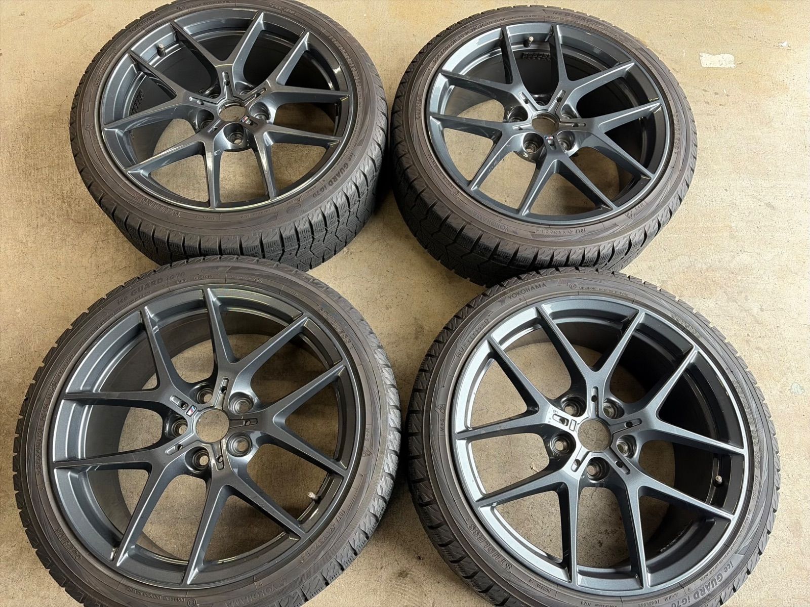 BMW F40 F44 135 235 純正品 ヨコハマ　アイスガード70　2021年製　18インチ 4本セット