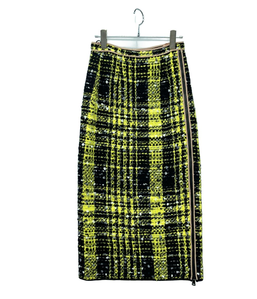 ヌメロ ヴェントゥーノ ツイードスカート ロングスカート 18AW-C053-1052 レディース SIZE 38 (M) N°21