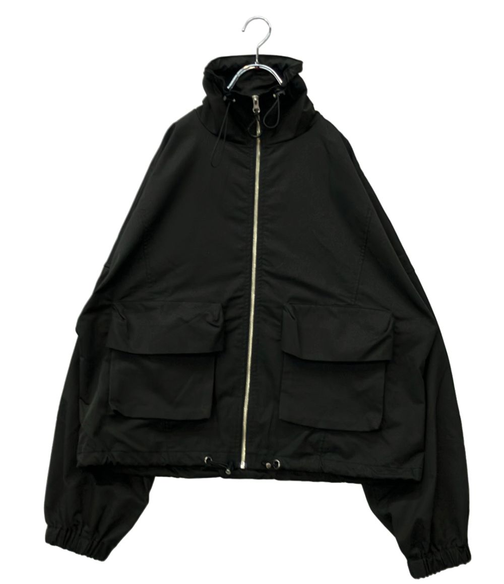 トゥデイフル ブルゾン ブラック Standcollar Zip Blouson 12410203