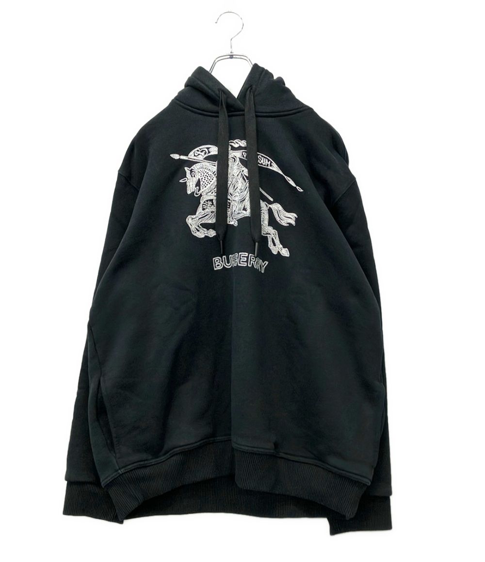 バーバリー パーカー 長袖 23AW ドレイクロゴ 刺繍 箱付き DRAKE HOODIE 8072776 メンズ SIZE XXL BURBERRY
