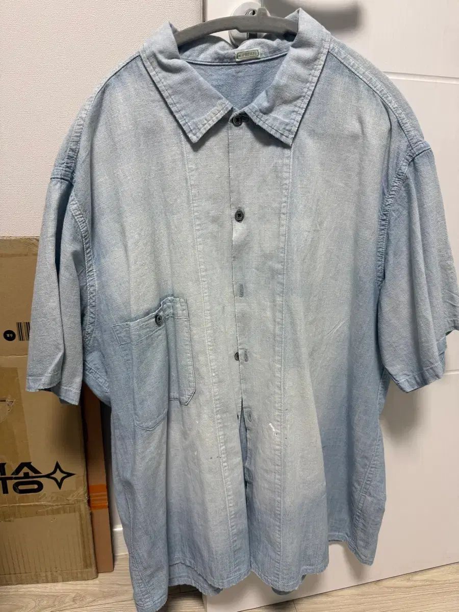 アプレッセ ヴィンテージ シャンブレー シャツ 3