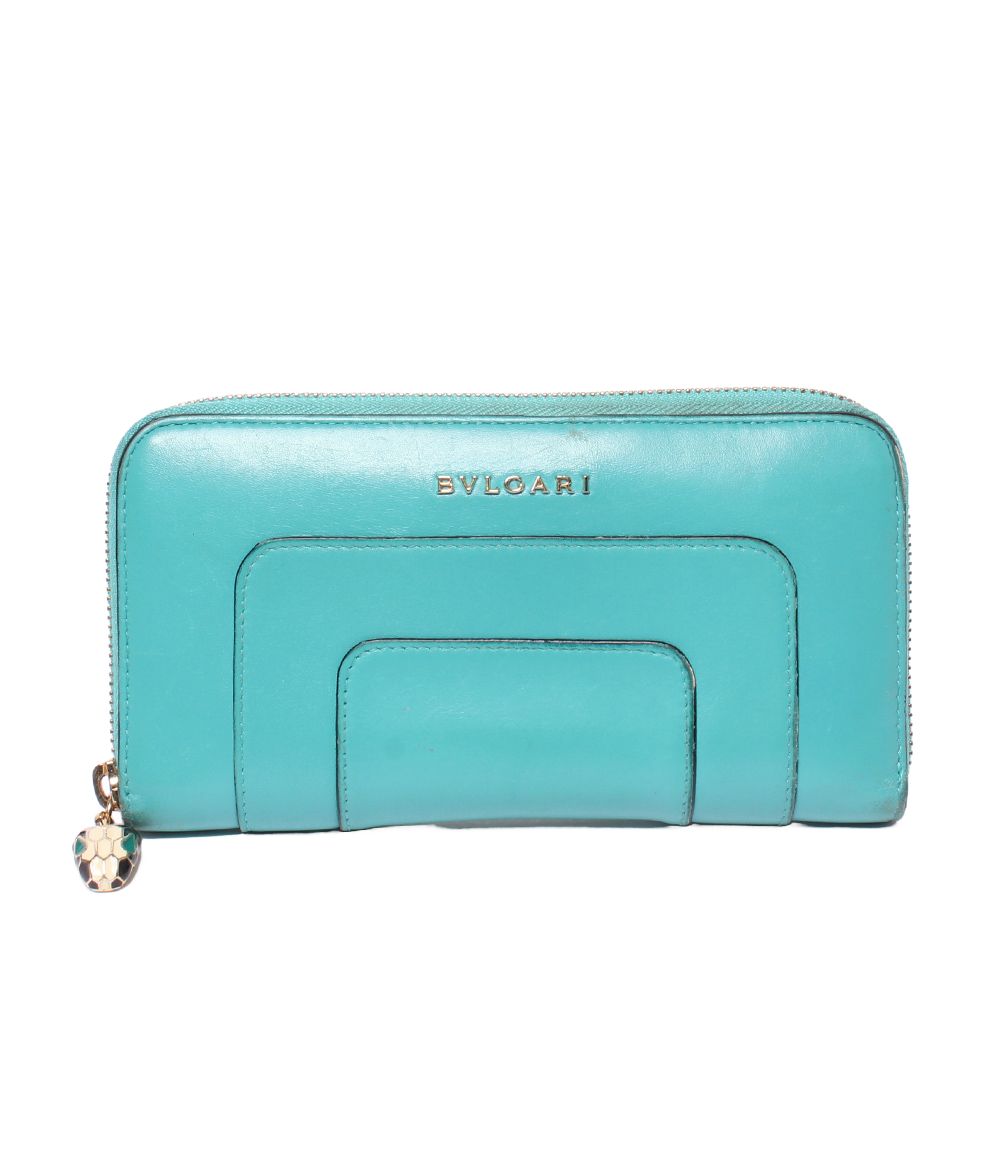 ブルガリ ラウンドファスナー長財布 セルペンティ レディース BVLGARI