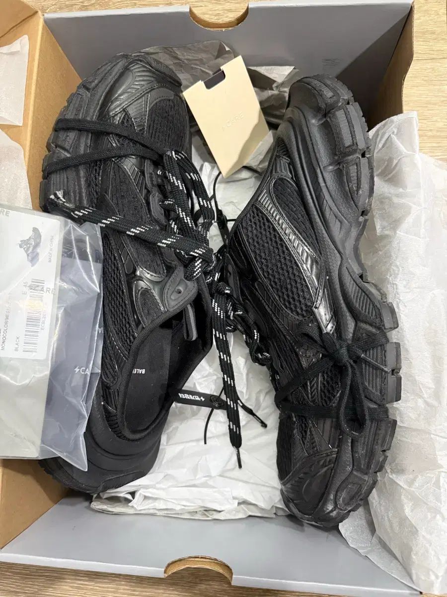 (45)バレンシアガ3XL ミュール ブラック