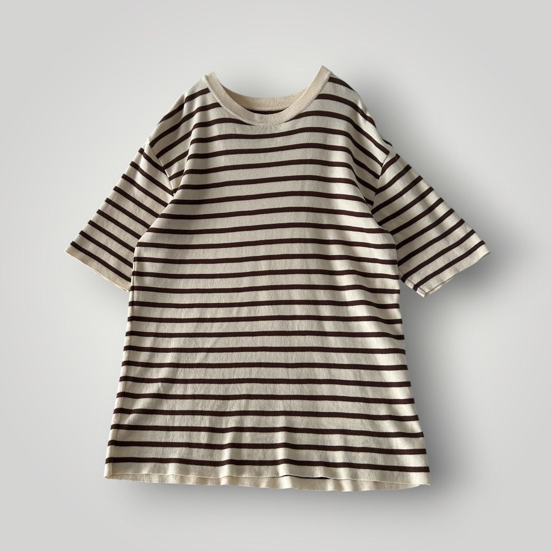 BATONER for SHIPS ボーダー Tシャツ バトナー SHIPS別注】 バトナー BATONER ボーダー スムースボーダーニットT