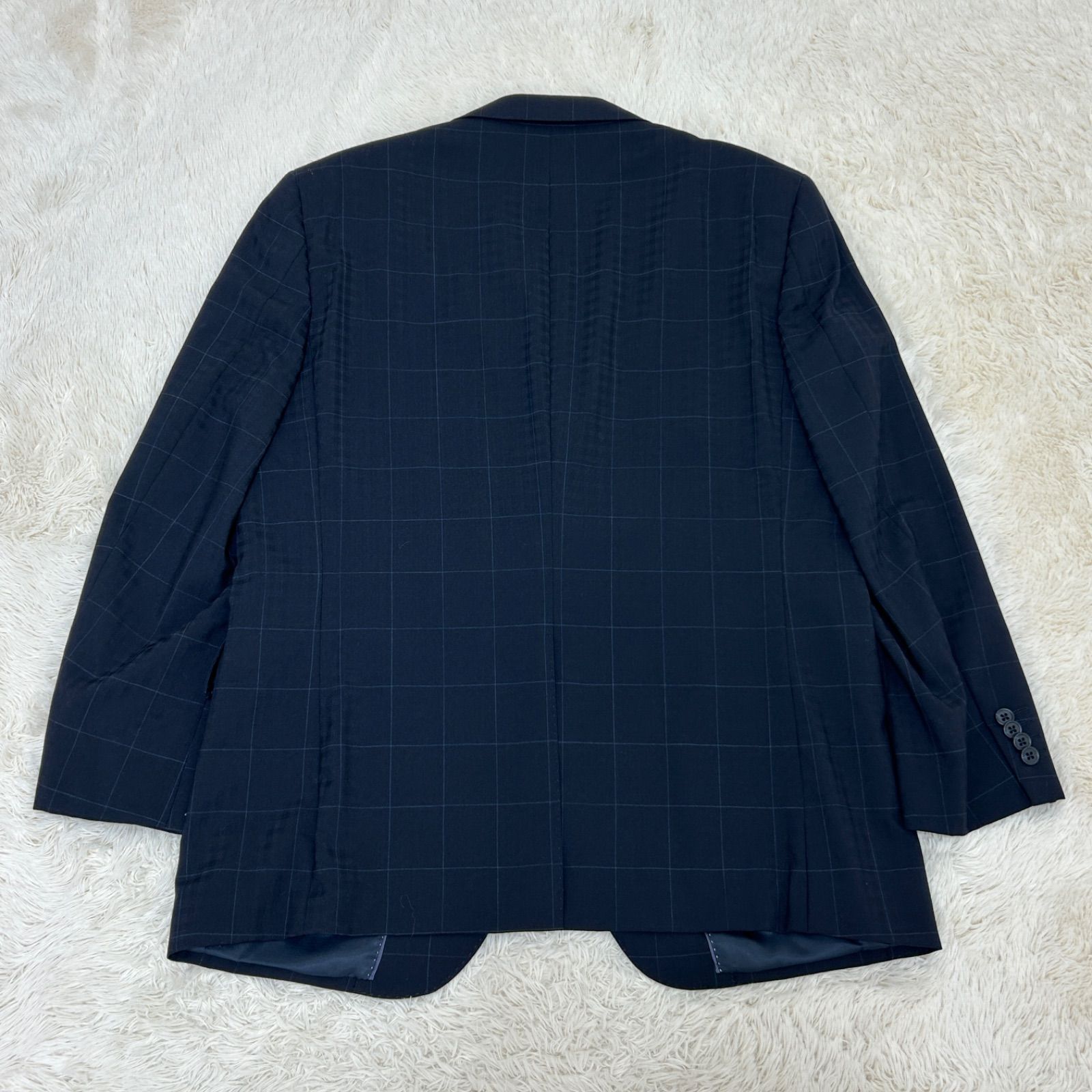 新品 Marie Claire homme スーツ ネイビー セットアップ M marie claire homme マリクレールオム メンズ スーツ セットアップ BB5