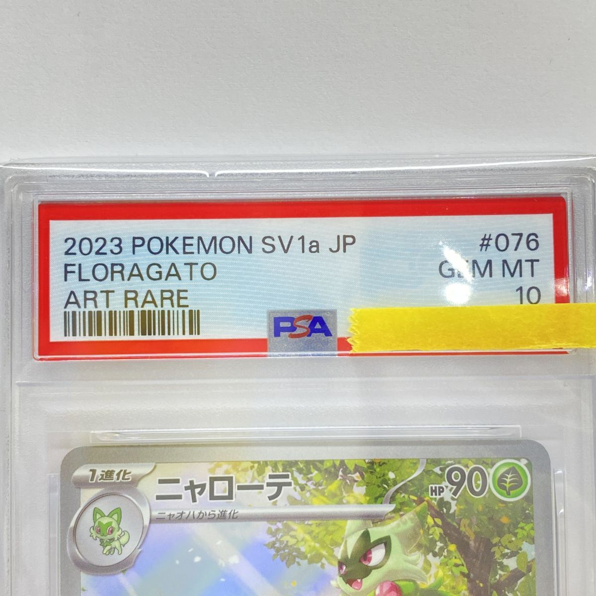 PSA10】ポケモンカード ニャローテ SV1a 076/073 AR 鑑定品 - メルカリ